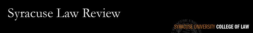 Syracuse Law Review