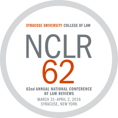 We're looking forward to the 2016 National Conference of Law Reviews - Here's why